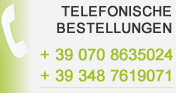 TELEFONISCHE BESTELLUNGEN